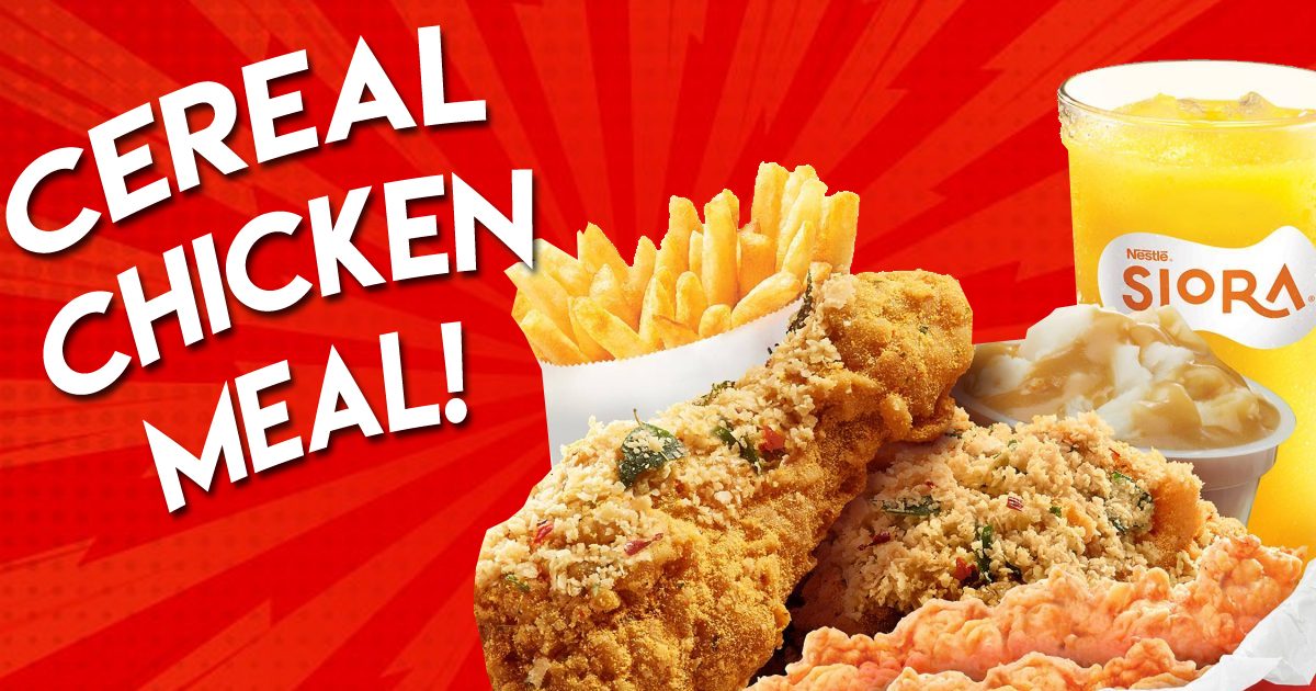 KFC Singapore celebrates early National Day with new tze char-style cereal chicken