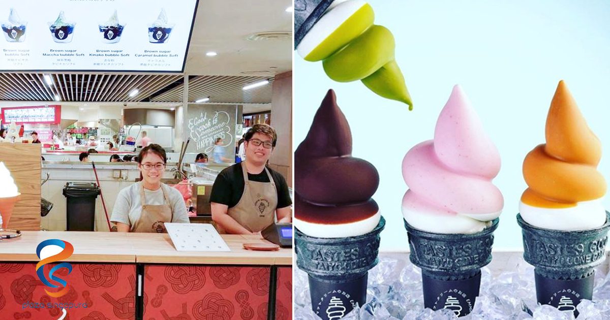 Japanese brand Emma opens store selling gravity defying ice-cream at Plaza Singapura