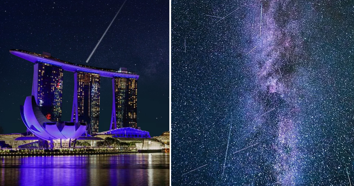 Meteor showers expected to light up Singapore's night skies on 12