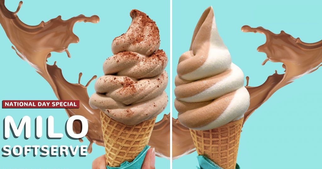 Local cookie store celebrates National Day with S$3.20 Milo soft-serve ...