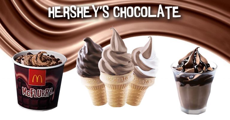 McDonald’s Hershey’s Chocolate ice cream (From S$1.40) returns today ...