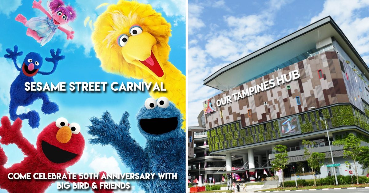 Sesame Street themed carnival to happen at Our Tampines Hub on 17 November 2019