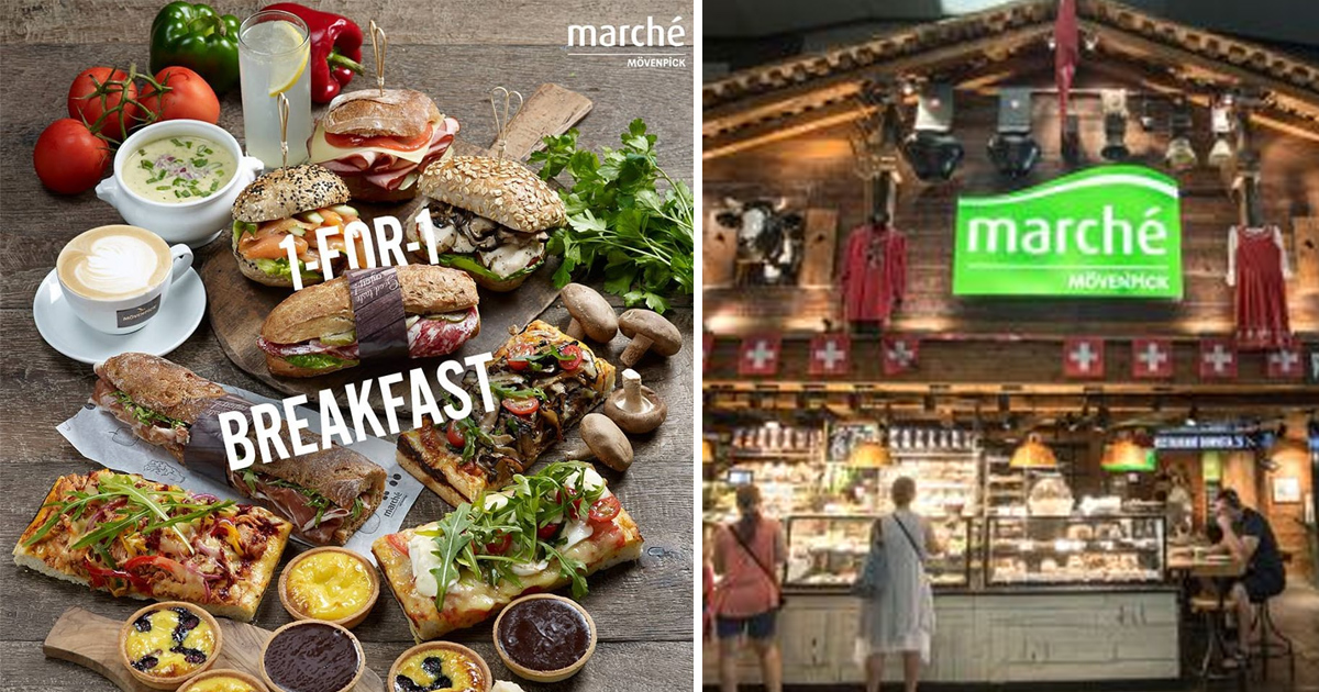 Marché 1-for-1 Breakfast Promotion returns at JEM & Raffles City outlets from today