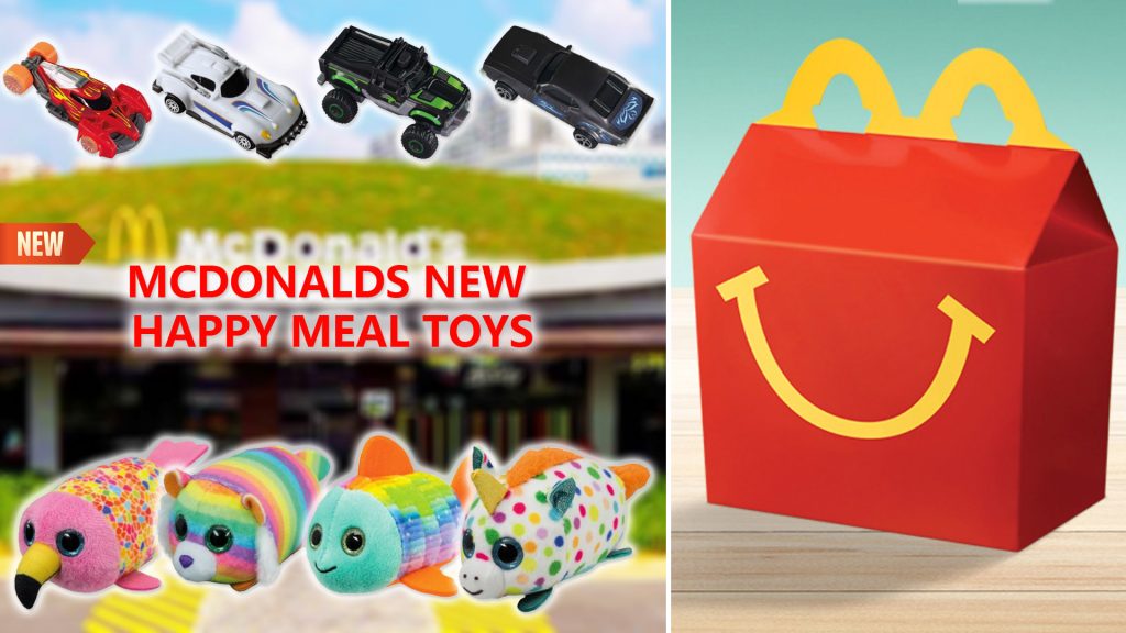 McDonald's Happy Meal now comes with FREE Teeny Ty Plushies and Fast ...
