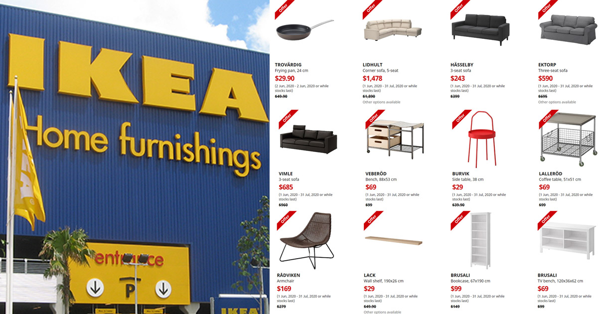 IKEA Singapore holds online mega sale, with items retailing from S$1.90
