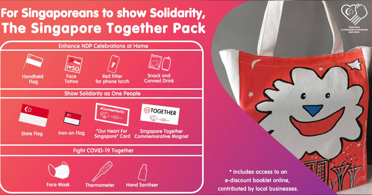 NDP Committee Unveils “Singapore Together Pack” and here’s whats inside