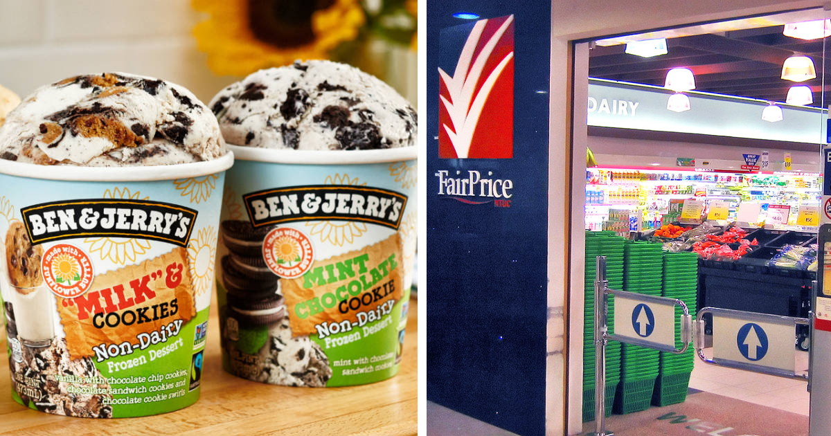 NTUC Fairprice is selling Ben & Jerry’s ice cream pints at 2-for-S$19.90