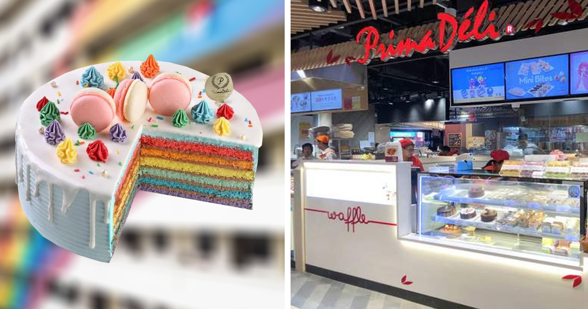 PrimaDeli Offers 15% OFF Rainbow Cakes, until 2 August 2020