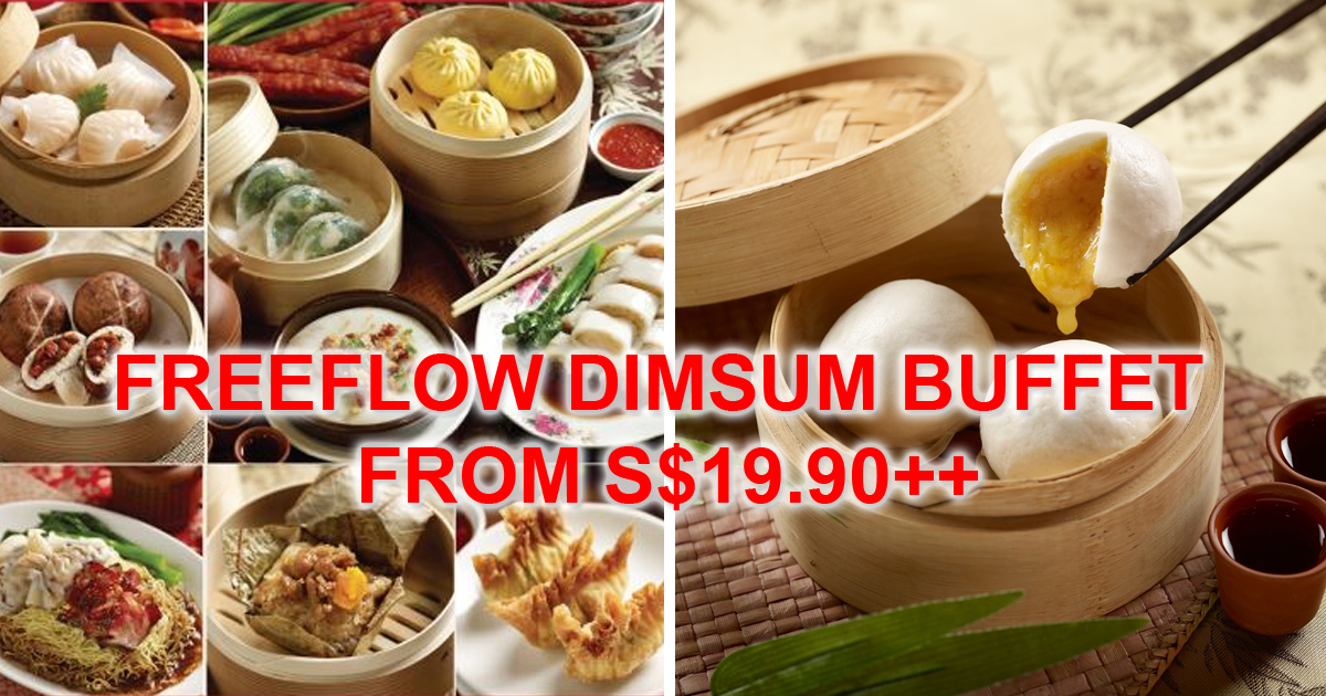 Soup Restaurant at Changi Airport Offering freeflow dimsum buffet from S$19.90, ends 30 Nov 2020