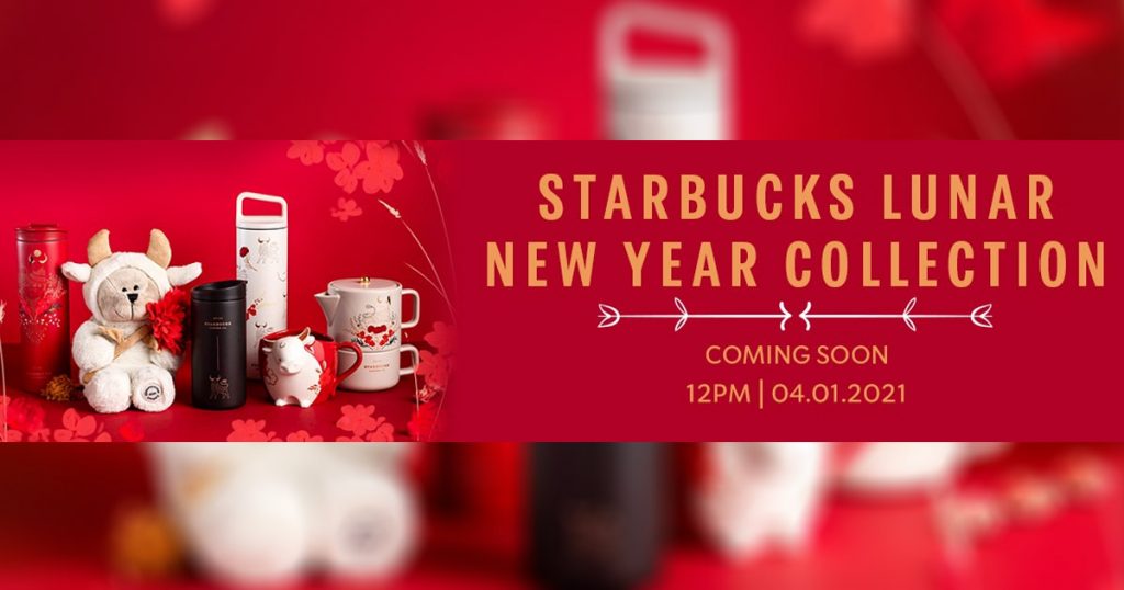 Starbucks Singapore debuts Lunar New Year Collectibles, available from