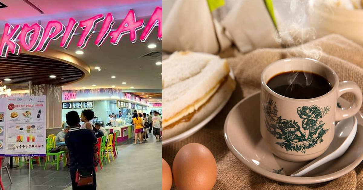 All Kopitiam & Foodfare Singapore offering S$0.50 Kopi & Teh to NTUC union members, until 12 June 2021