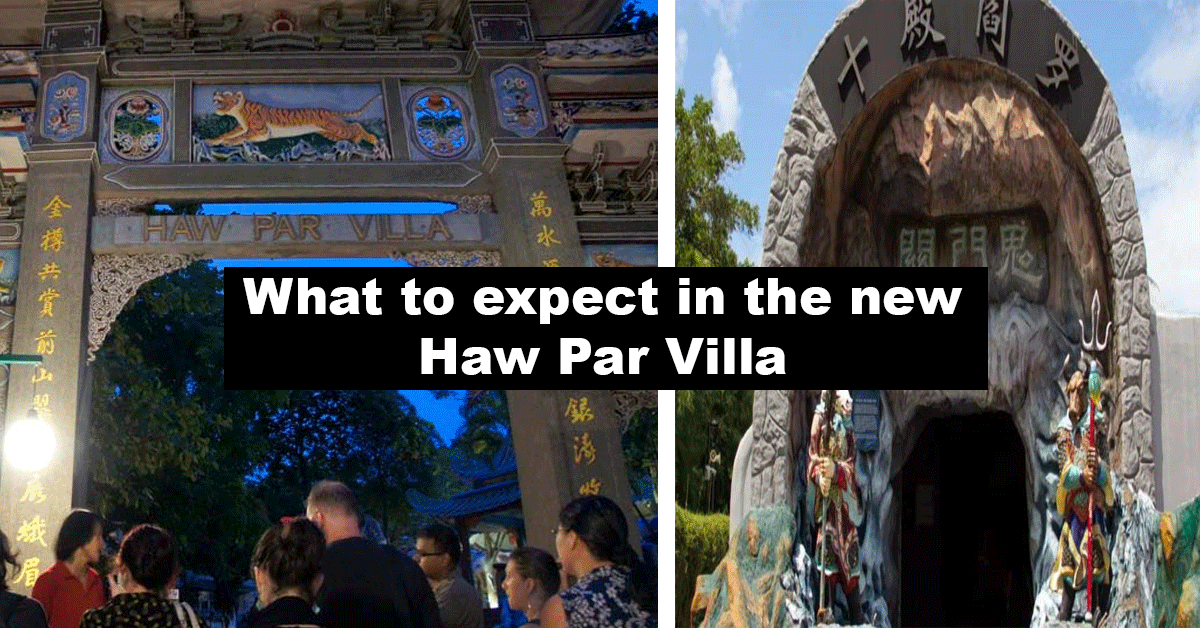 Haw Par Villa has reopened in July, with upcoming foodie paradise and live performances