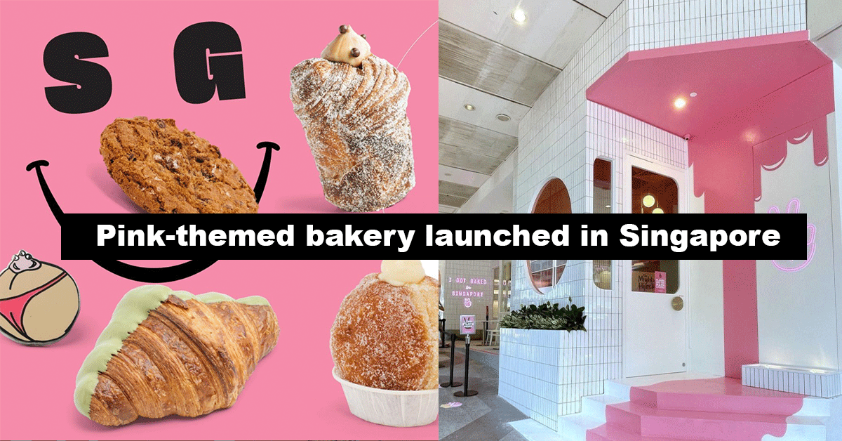 A NEW pink bakery launched in Singapore, with world famous cruffins sold there