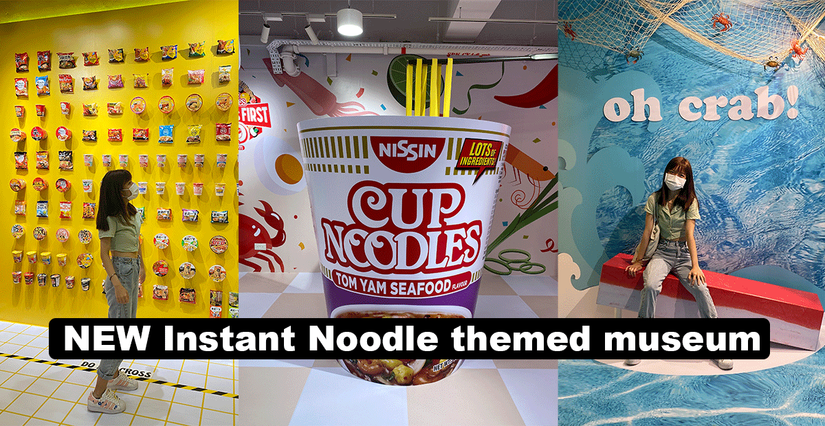 NEW Instagram worthy Instant Noodle playground, with FREE goodie bag and vouchers