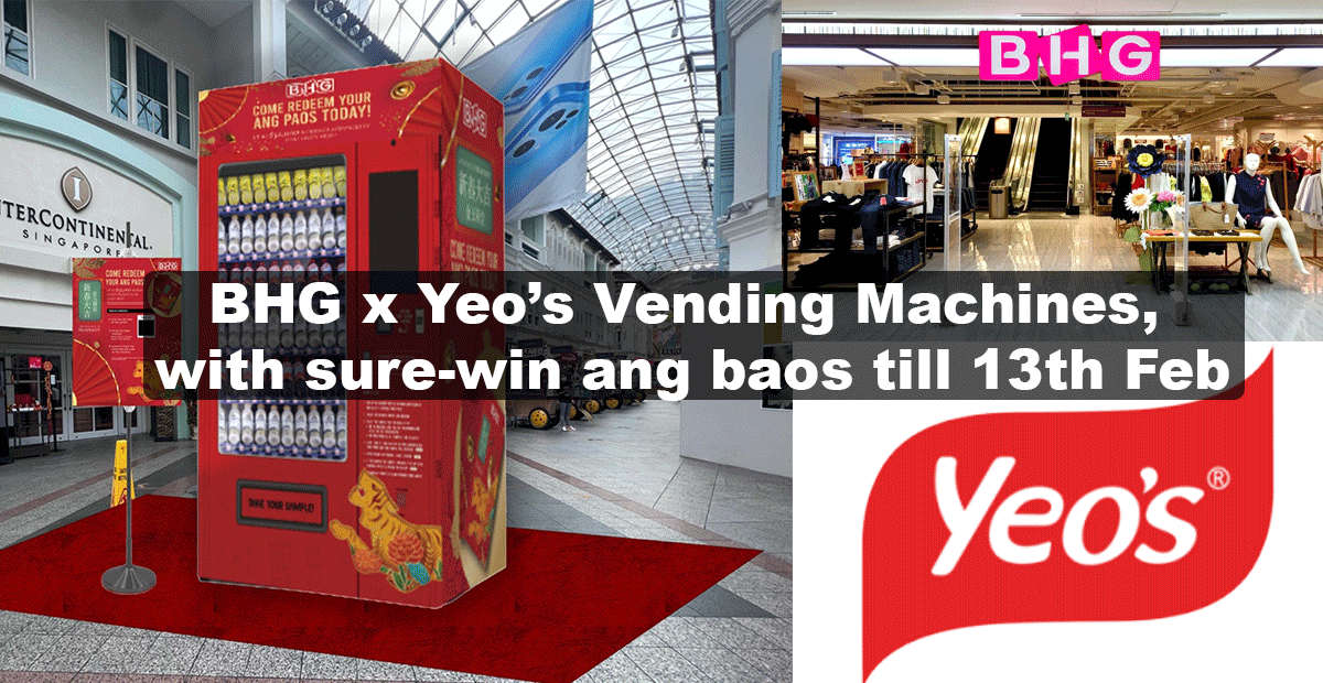 Get SURE-WIN Ang Paos at these vending machines this Chinese New Year, worth up to $32,000