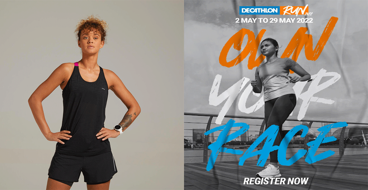 Join the Decathlon Run 2022 and get Decathlon shopping vouchers, from 2 May onwards