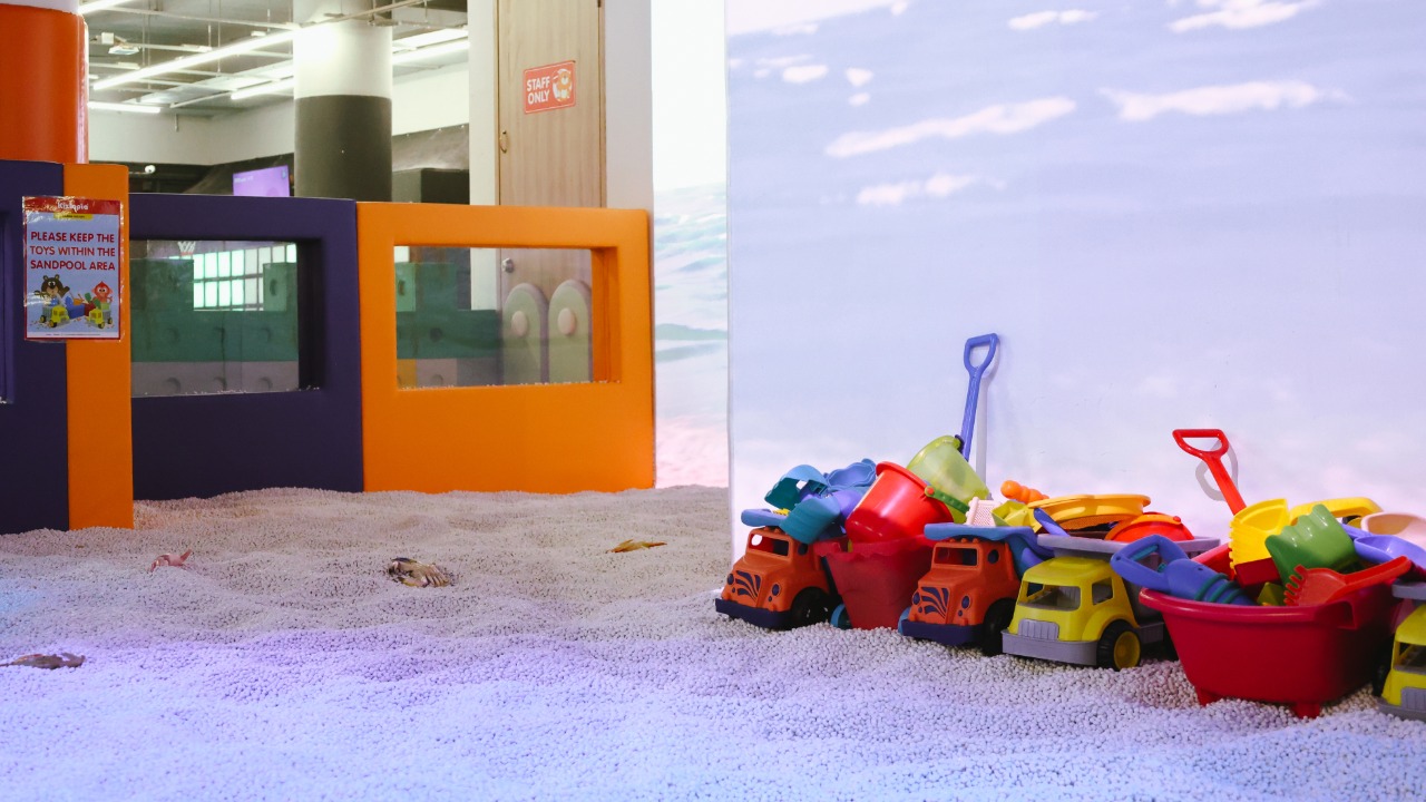 Kiztopia Marina Square sandpool play area
