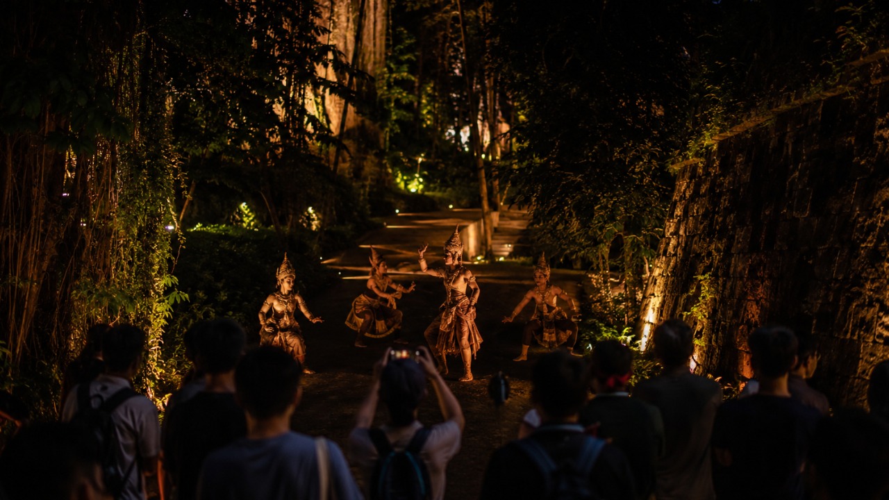 Artist impression of The Lost Legacy of Fort Canning Forbidden Hill night experience