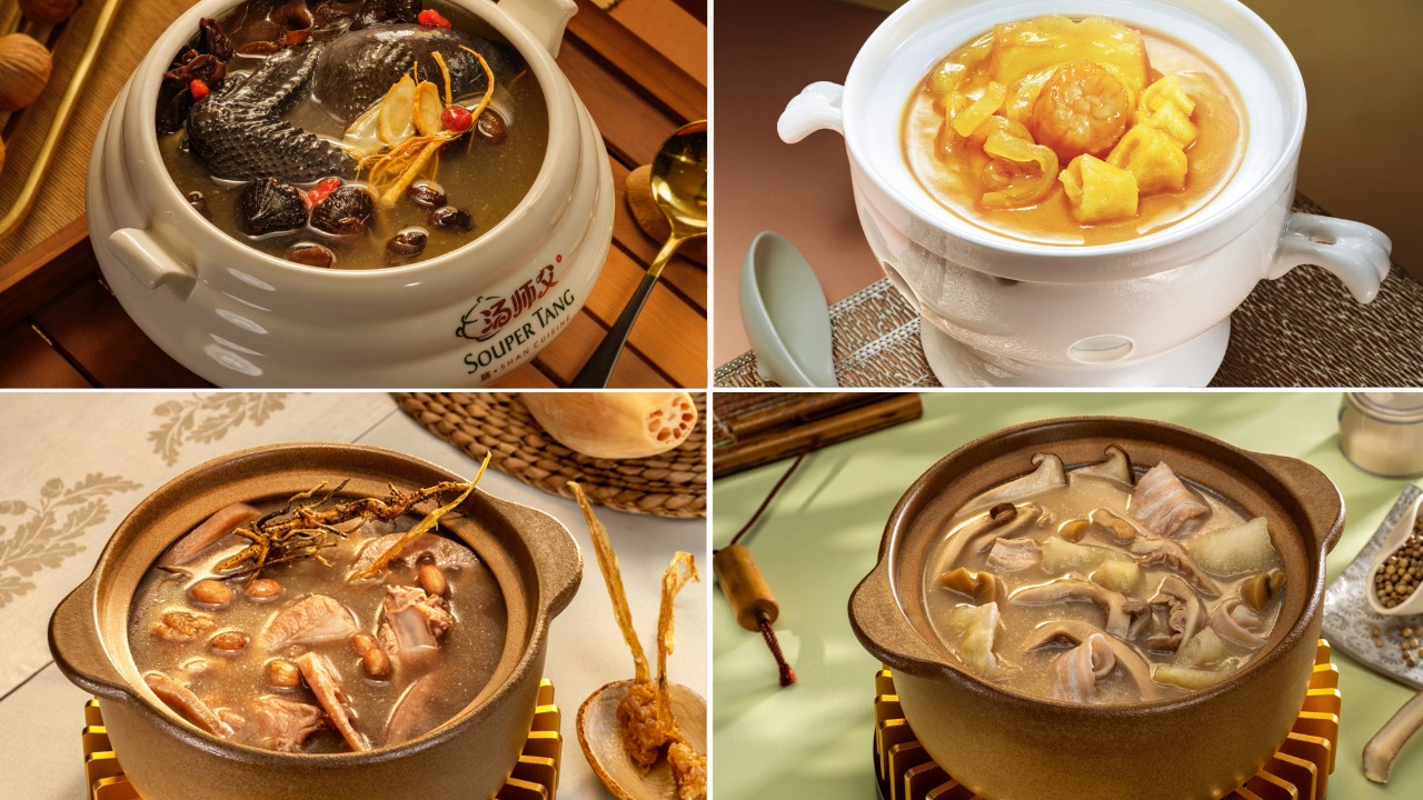 Souper Tang signature herbal soups at Raffles City Singapore