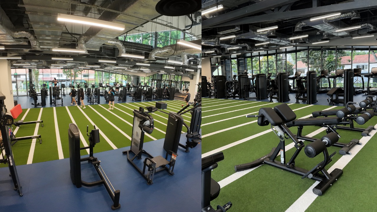 The new gym at Queenstown Sport Centre